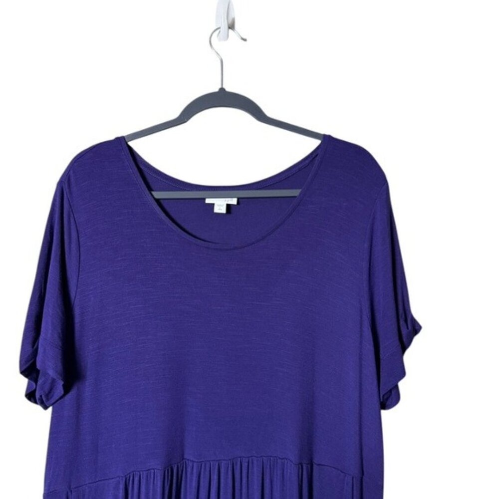 J. Jill Purple Maxi Dress - Picture 4 of 9